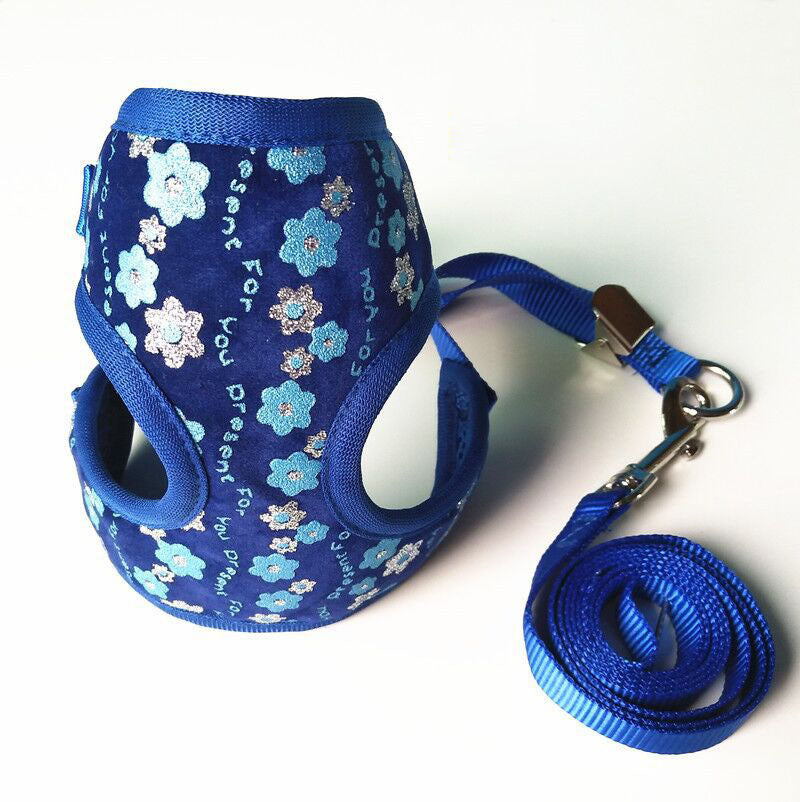 Cute Puppy Harness With Lead