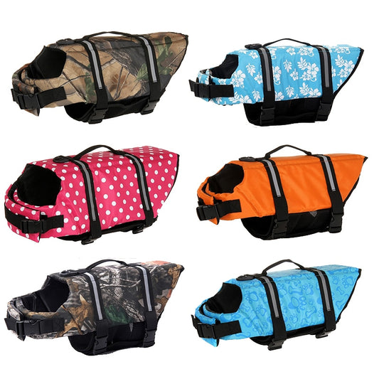 Cute Dog Swimming Life Jacket