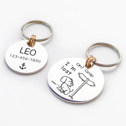 Cute Personalised Pet Tags