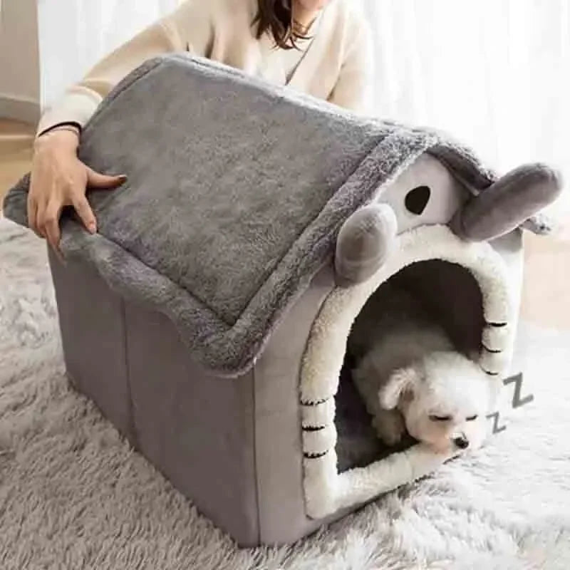 Cozy Indoor Puppy Hut