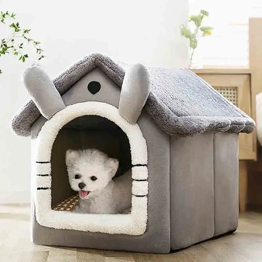 Cozy Indoor Puppy Hut